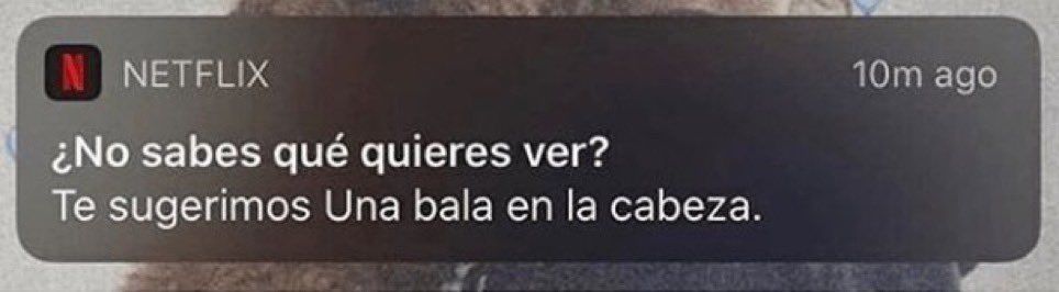 benyuls's tweet photo. netflix se puso intenso https://t.co/QWoZJiTDdT