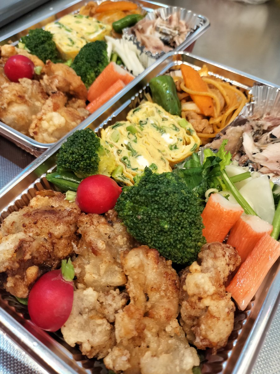 お弁当つくった