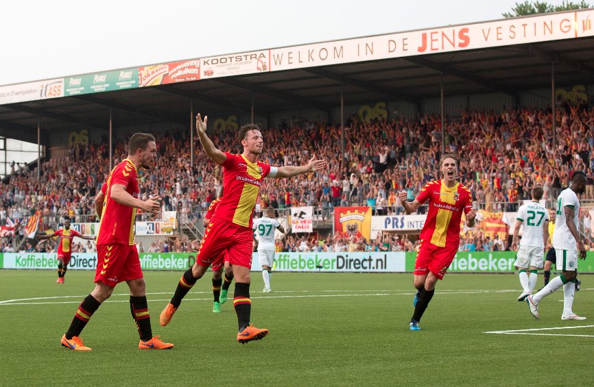 Gefeliciteerd <a href="/sv_gae/">SV GA Eagles</a> <a href="/GAEagles/">Go Ahead Eagles 🦅</a> met het winnen van de TOTO KNVB Beker! 🏆

Mochten jullie nu - net als in 2015 - uit moeten wijken voor jullie Europese thuisduels, dan willen we best weer even met jullie om de tafel hoor! 😉

#azgae #totoknvbbeker