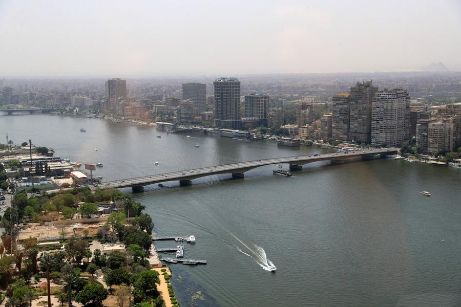 مشاهد متنوعة من الأعلى للعاصمة المصرية، القاهرة، في يوم 21 أبريل 2025.