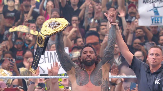 It's just me uceeeee
you deserve it!!! 
#WrestleMania
#WrestleMania41
<a href="/WWEUsos/">The Usos</a>