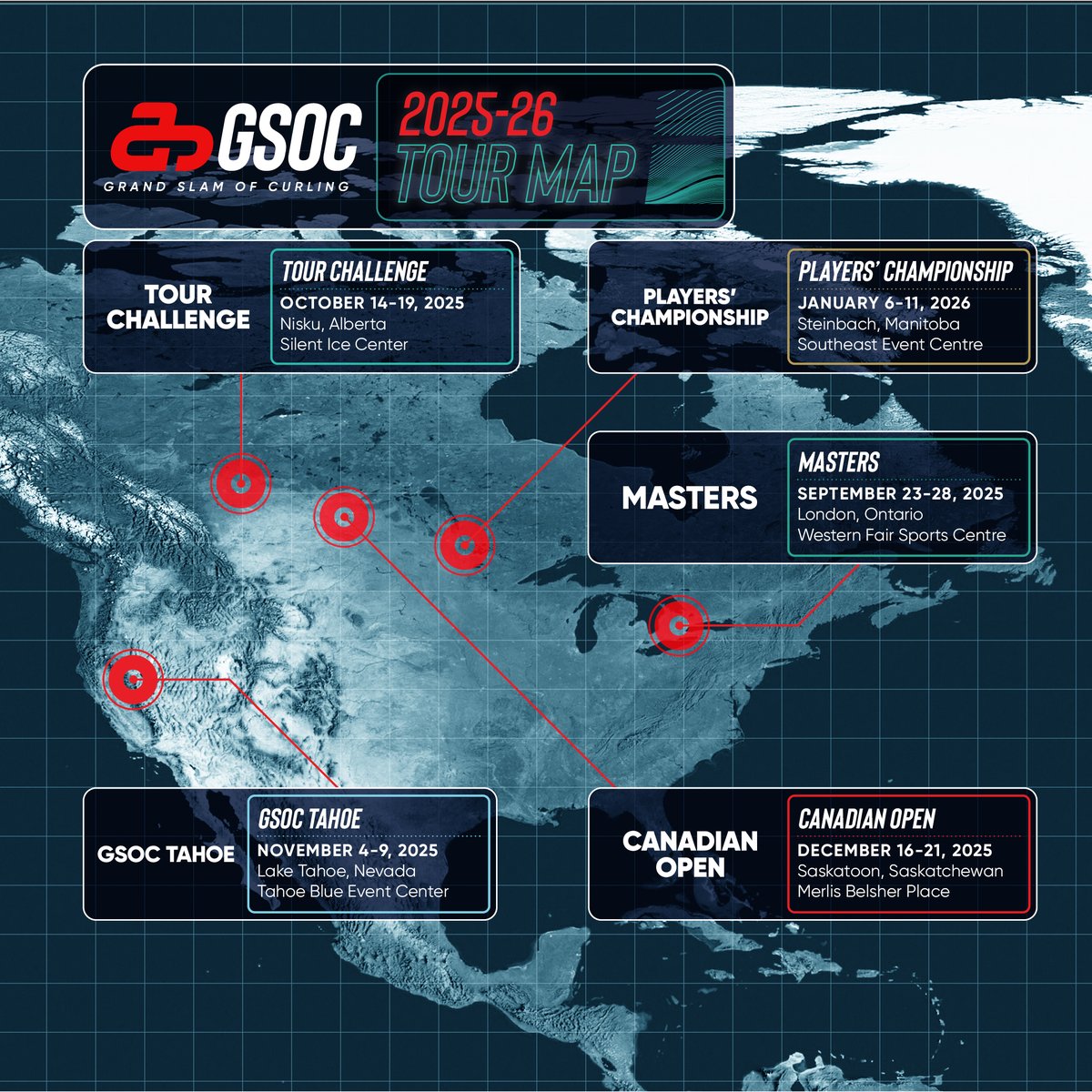 The #GSOC off-season won’t last forever. Be ready to rock when the ice returns. 🤘🥌

🎟️ Plan your next curling trip at GSOCTickets.com

📍 Which stop will we see you at? 👇