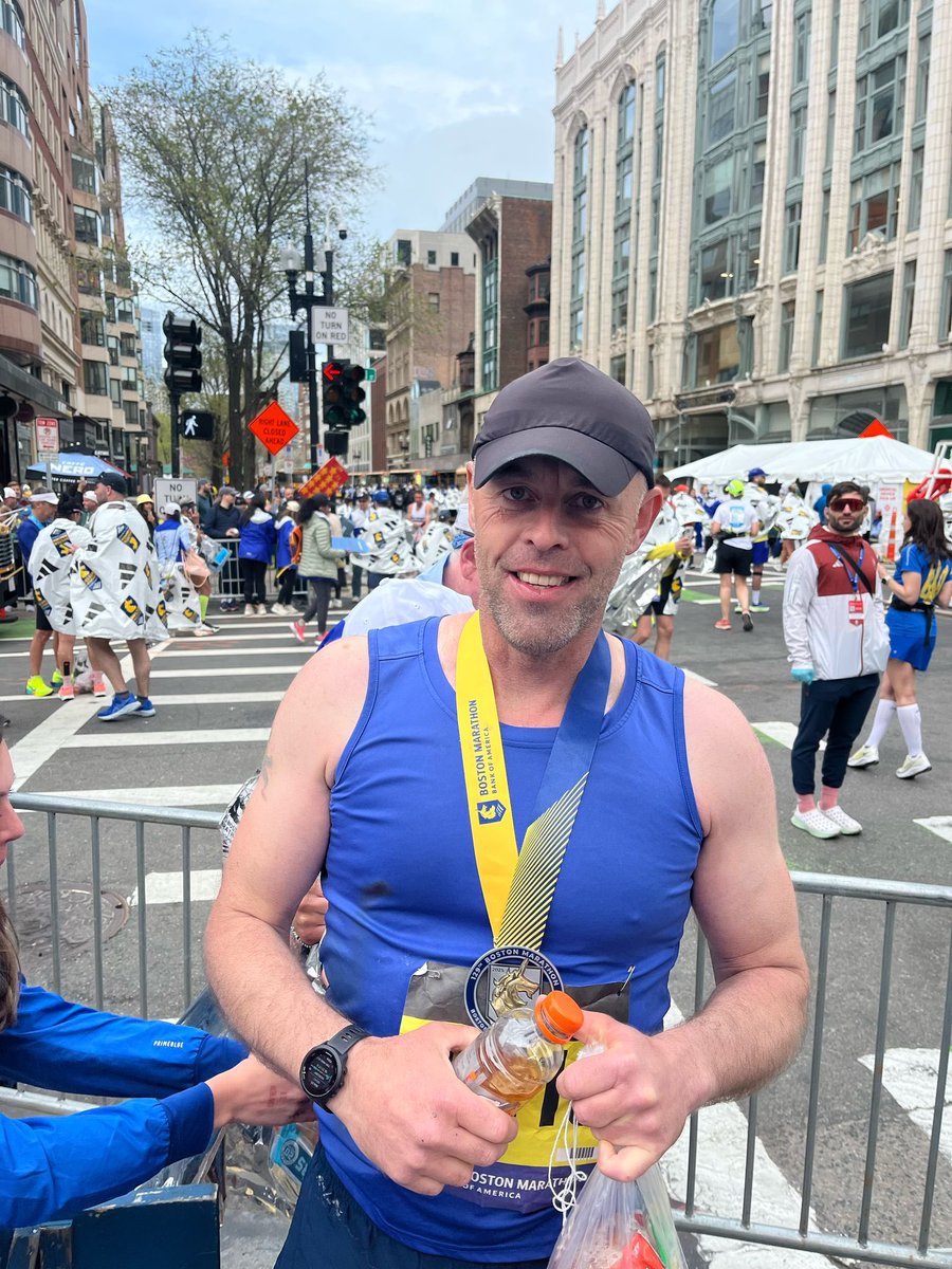 BallinkillenHC's tweet photo. Congratulations to club committee member Trevor Cowman who completed the Boston marathon today. Serious achievement Trevor. Well done #BostonMarathon https://t.co/aieB5d1xFM