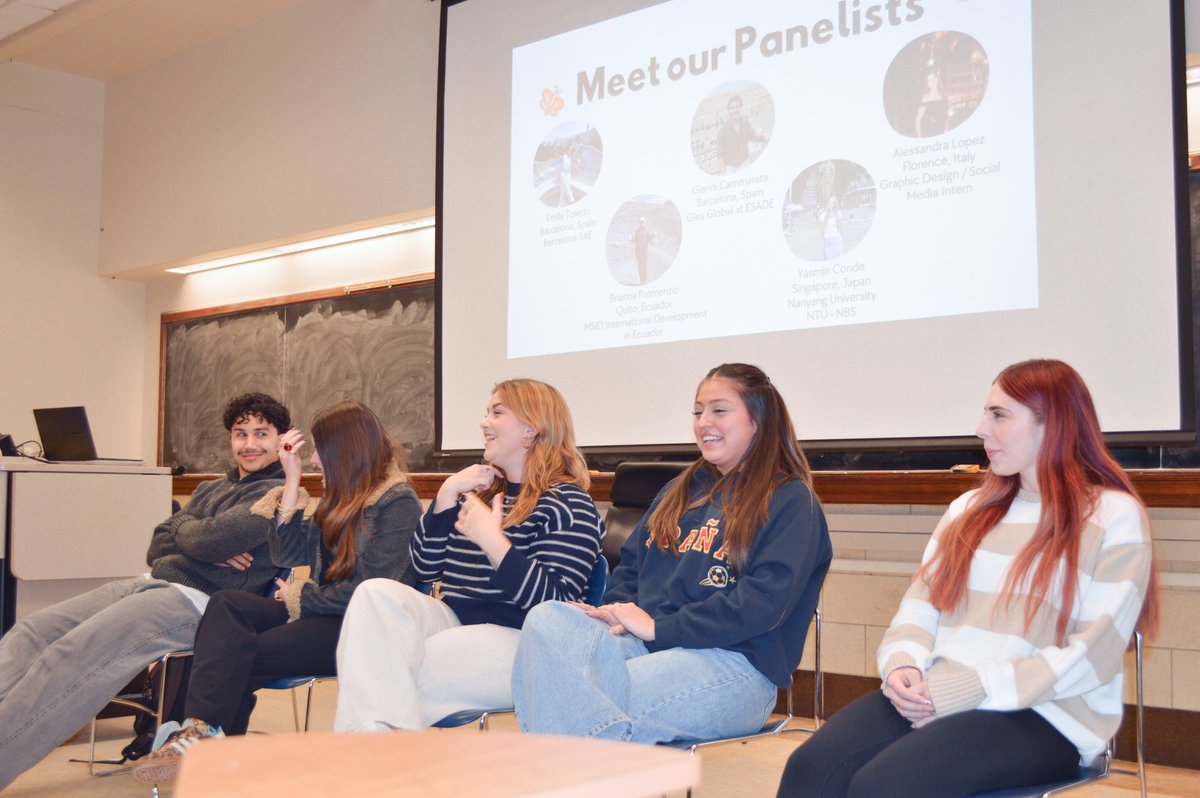 AlpfaUiuc's tweet photo. 🌍✈️ Big thanks to our panelists for sharing study abroad stories! From academic tips to cultural growth, members gained a global perspective and real connections. At ALPFA, we help each other reach the top of the mountain—together. 🏔️💼 #ALPFA #StudyAbroad #GlobalLeaders https://t.co/XMD7a8ET01