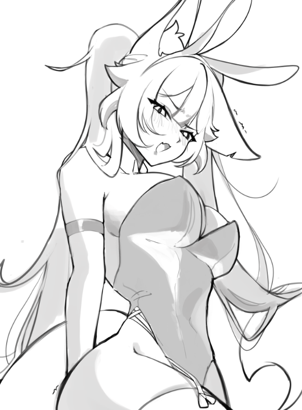 fox in bunny suit 🐰💢