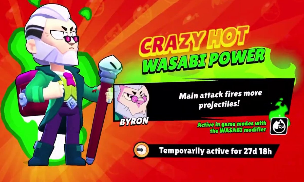 🍣Crazy Hot Wasabi Powers! 1⃣/4⃣ #BrawlStars #KatanaKingdom