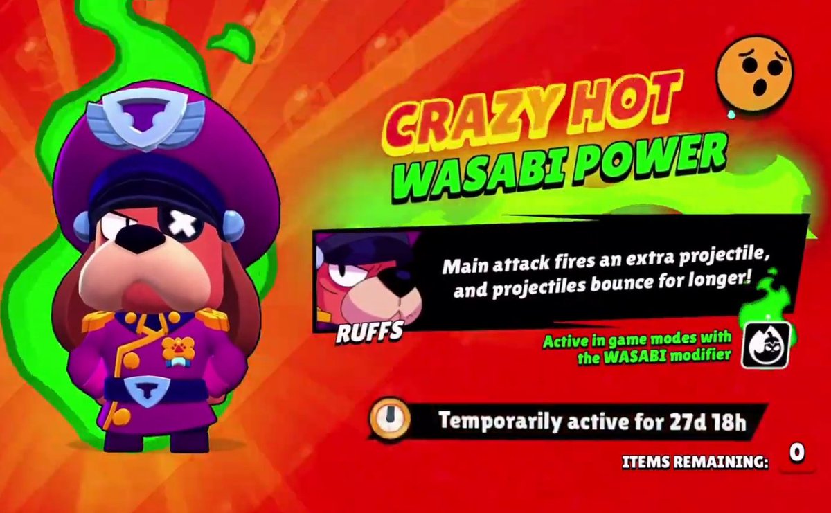 🍣Crazy Hot Wasabi Powers! 3⃣/4⃣ #BrawlStars #KatanaKingdom