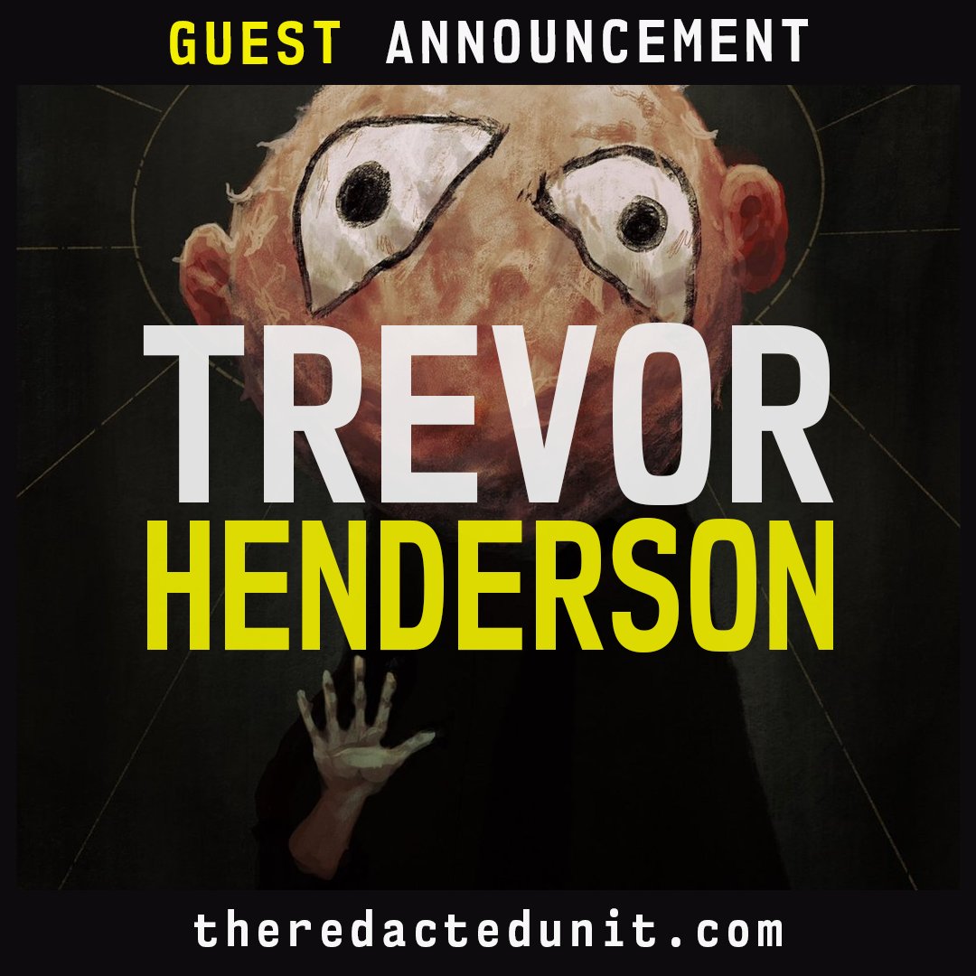 REDACTED (@theredactedunit) on Twitter photo ⚠️GUEST ANNOUNCEMENT⚠️
Super excited to announce one of our guest writers, <a href="/slimyswampghost/">Trevor Henderson🍉(not here anymore)</a>! His work is incredible and we're excited for you to hear what we're working on once the show is available.
Visit theredactedunit.com/kickstarter to get notified on our pre-launch! ⚠️GUEST ANNOUNCEMENT⚠️
Super excited to announce one of our guest writers, <a href="/slimyswampghost/">Trevor Henderson🍉(not here anymore)</a>! His work is incredible and we're excited for you to hear what we're working on once the show is available.
Visit theredactedunit.com/kickstarter to get notified on our pre-launch!
