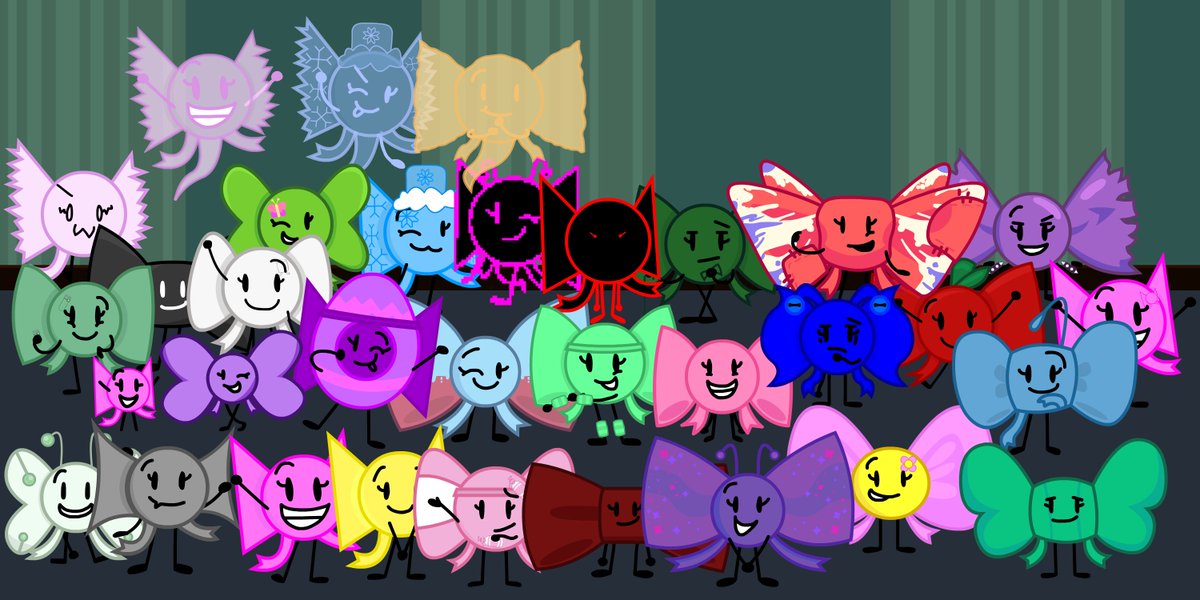 SnowBowFromII's tweet photo. Added Bow (wicked widgets), bow (object unite) and uh Bowtieyy? (idk wtf is her name 😭#ii #inanimateinsanity #TROC #bowii #botii #marshii #appleii #cloverii #testtubeii #soapii #twilightorchards #objectfiller #wickedwidgets #objectunite #osc #osctwt https://t.co/ZTA2kRJ5qC