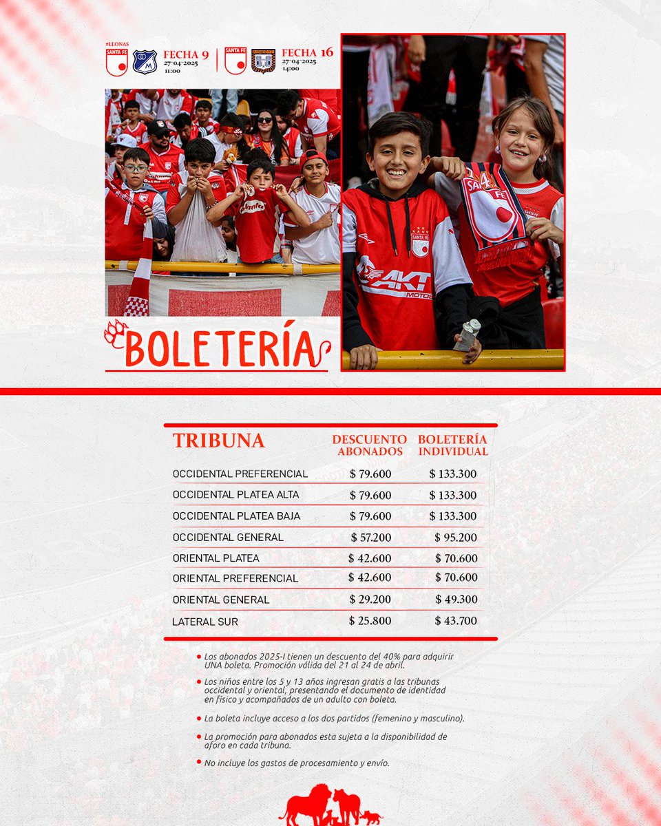 Independiente Santa Fe tweet media