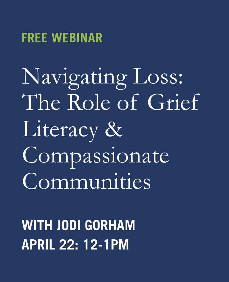 LAST CHANCE TO REGISTER!
Join our free webinar tomorrow at noon on how to support others through grief—at work, in schools, and in your community. Navigating Loss: The Role of Grief Literacy &amp; Compassionate Communities
hubs.la/Q03j6yMr0
#GriefSupport #MentalHealth #OISECPL