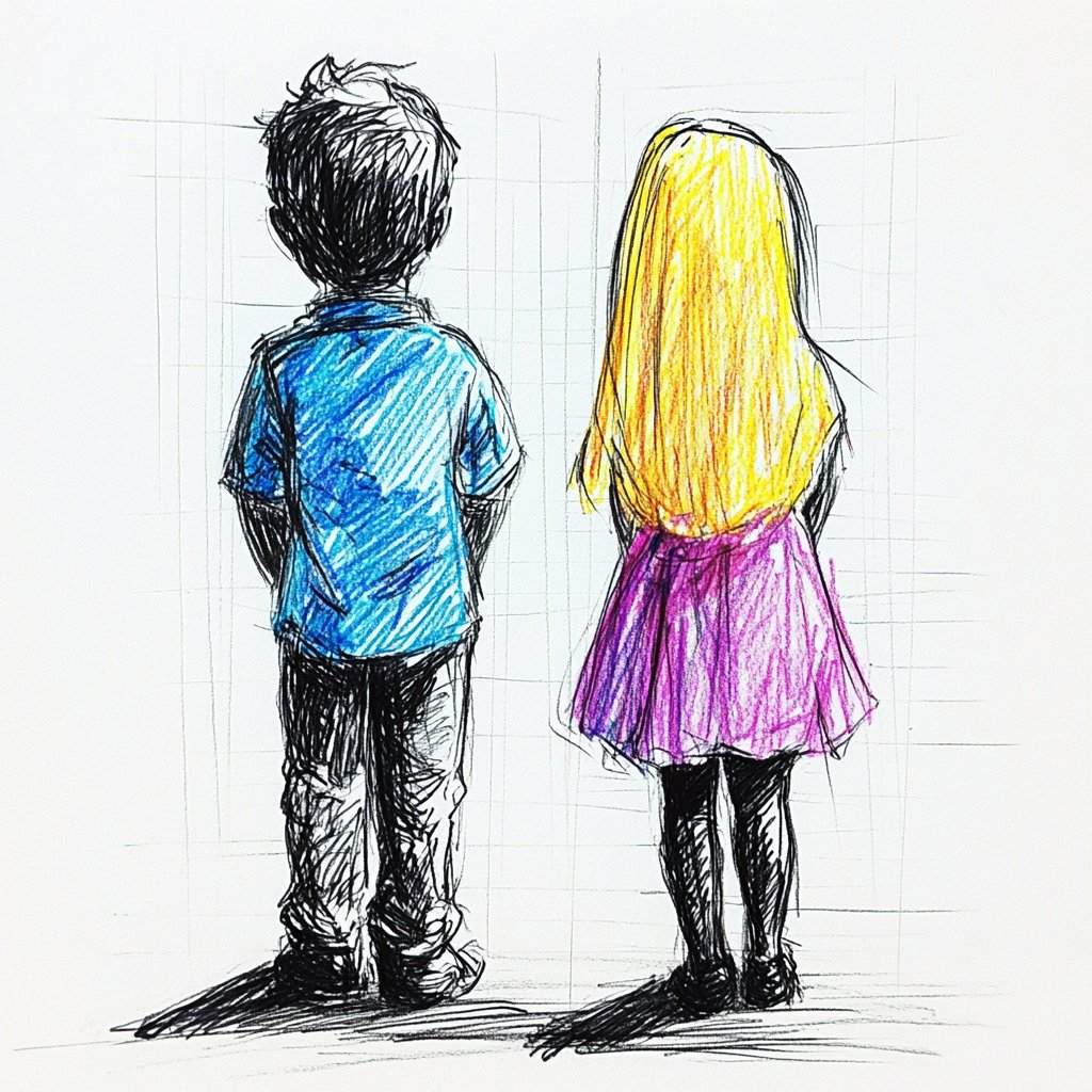子どもが好きだった絵忘れてない？昔娘がいつも描いてた髪型に特徴がある男の子と女の子。なんとなく覚えてるけど原本は捨てているのでいつかは忘れちゃう。もしもその絵を違ったカタチに残すことができていたら将来家族で笑い合えるステキな想い出になる。何歳になっても笑い合いたい人は固ポスです。