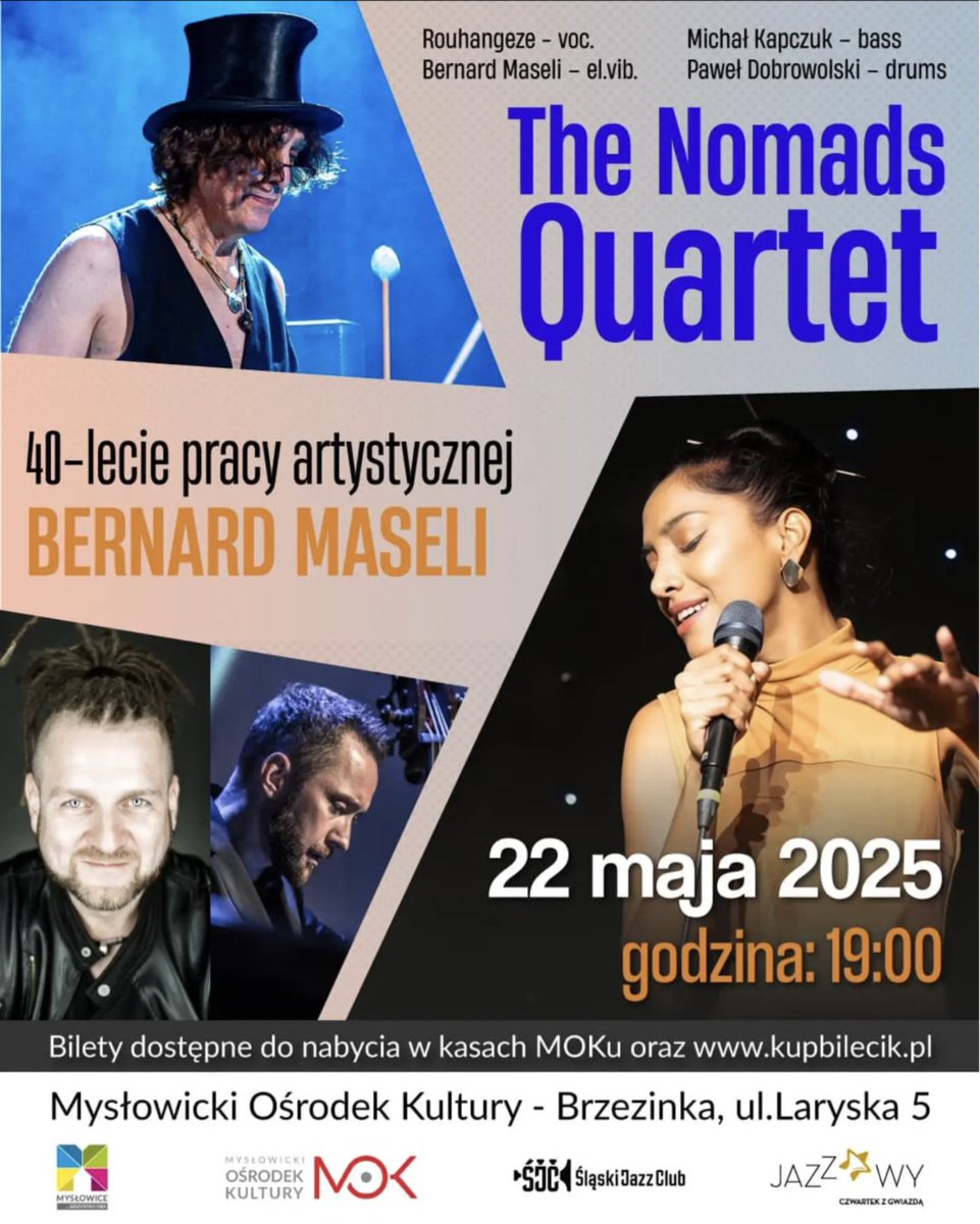 Coming to you #Poland this May w/ <a href="/BernardMaseli/">Bernard Maseli</a> &amp; The Nomads