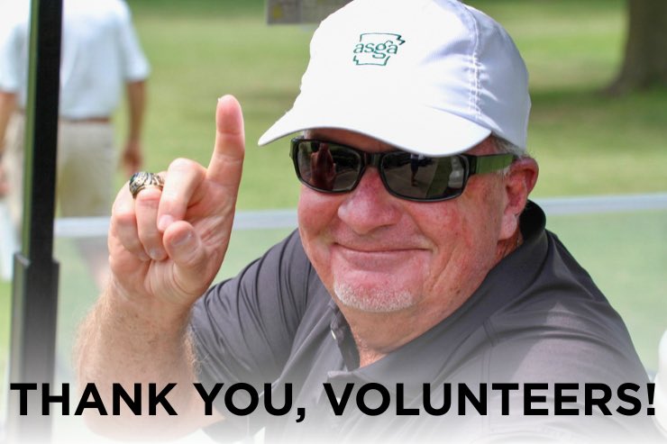 ASGAgolf's tweet image. Our ASGA volunteers are No. 1! 🥇

Thank you to all the volunteers who give their time to help grow the game of golf in Arkansas! We would not be able to do what we do without you! 

Email stephanie@asga.org to become a volunteer!

#NationalVolunteerWeek