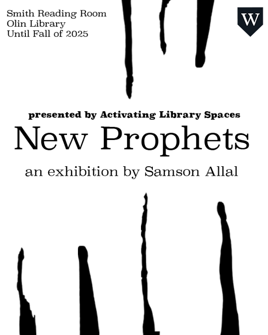 Wesleyan_Lib's tweet photo. New Prophets by Samson Allal
Smith Reading Room, Olin Library

Discover the powerful sculptural works of Samson Allal, currently on view in the Smith Reading Room at Olin Library. https://t.co/1zatcy4YSI