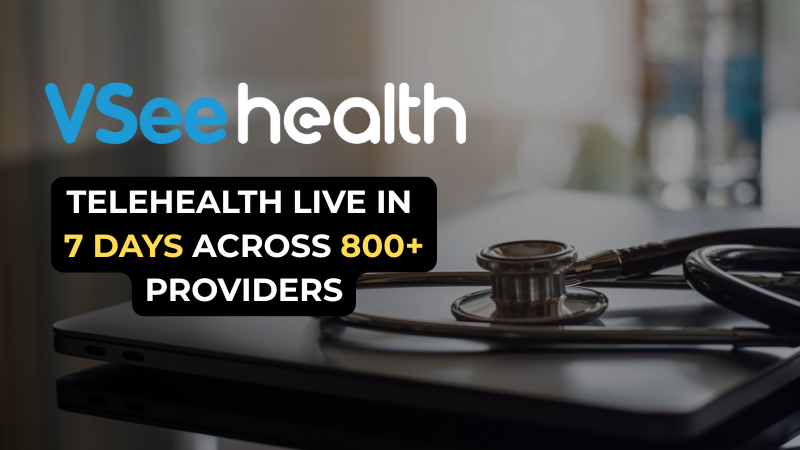 LA County rolled out 800+ telehealth providers in just 7 days.
VSee powered 85+ programs with a unified, no-code platform—customized for each team.
⚡ Fast setup
📈 Scalable
⚙️ Less manual work

🔗 hubs.ly/Q03j9mxv0
#Telehealth #DigitalHealth #VSee #NoCode #LowCode