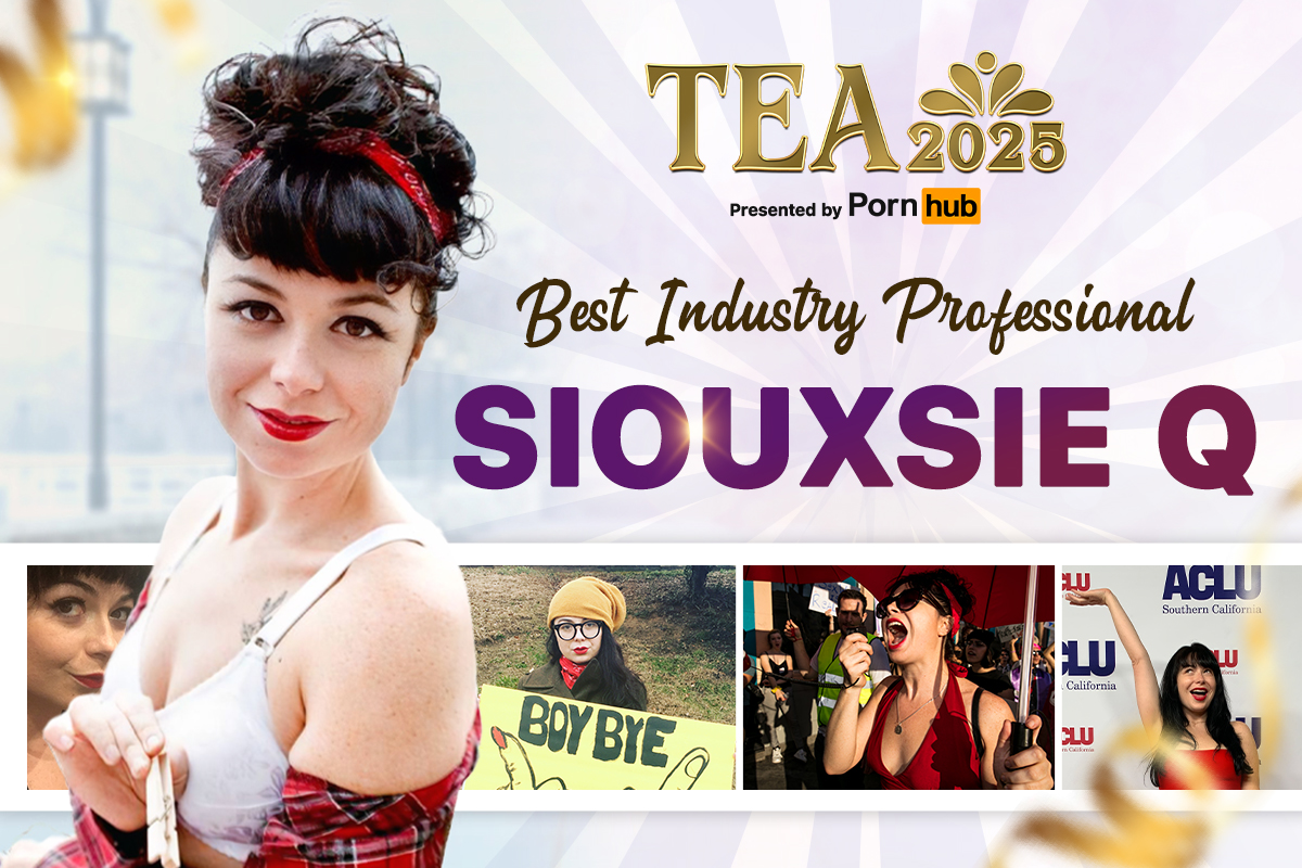 The Trans Erotica Awards (@tgeroticaawards) on Twitter photo Congratulations to our 2025 Best Industry Professional <a href="/SiouxsieQMedia/">Siouxsie Q is Your American Sweetheart🎬💋✨</a>!
Read her official writeup from our TEA program!
Read more: theteashow.com/2025-best-indu… Congratulations to our 2025 Best Industry Professional <a href="/SiouxsieQMedia/">Siouxsie Q is Your American Sweetheart🎬💋✨</a>!
Read her official writeup from our TEA program!
Read more: theteashow.com/2025-best-indu…