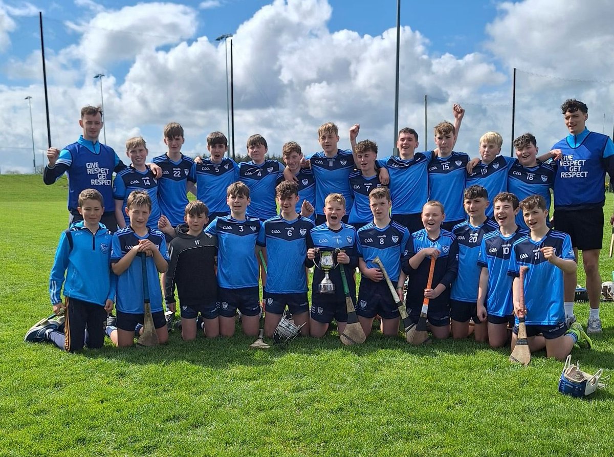 Well done to CBS members of the St. Anne’s team who won the Division 1 Feile Hurling today- Eoin Barry, Isaac Barry, Dominic Jordan and Rory Sidney. Missing on the day were Tadhg Clifford, Liam Murphy, Ollie Parle and Evan O’Connor. 🥎