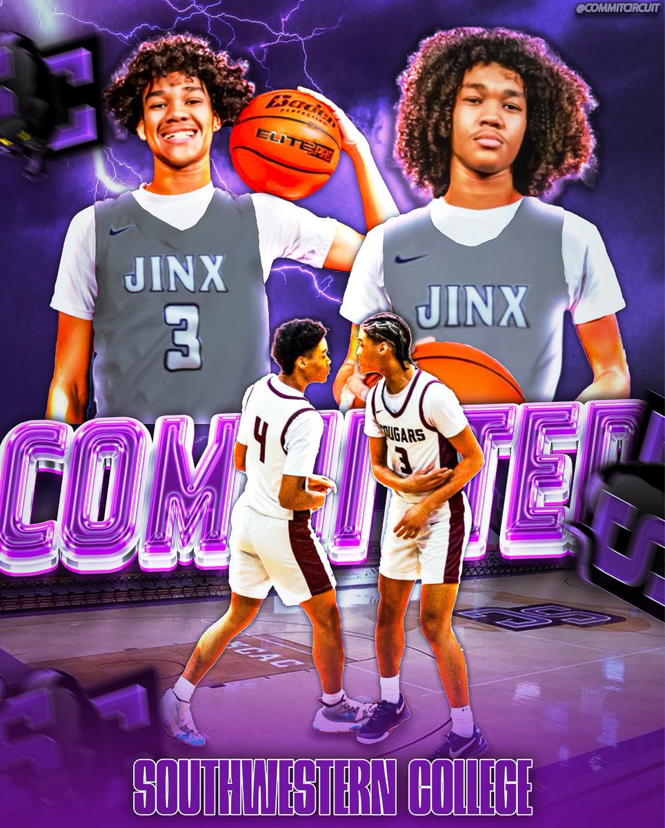THE TWINS FROM JE HAVE COMMITTED! 

Big shoutout to Tay &amp; Ty on their commitment to Southwestern College. Proud of these two young men. Very hardworking &amp; very coachable. I know they are going to do great things at Southwestern! Happy to have been your coach! 

#WeAreJE