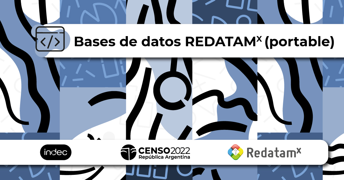 Ya se pueden descargar las bases de datos del Censo 2022 para procesarlas con la versión de escritorio de Redatam X
🔗indec.gob.ar/indec/web/Nive…
🔗censo.gob.ar/index.php/dato…