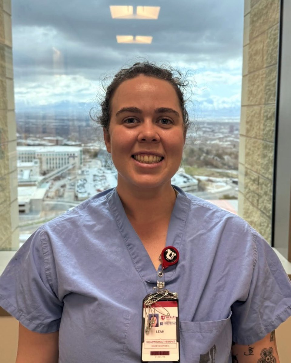 Neilsen Rehabilitation Hospital (@neilsenrehab) on Twitter photo Happy Occupational Therapy Month from our friends <a href="/huntsmancancer/">Huntsman Cancer Institute</a> ! Today we're spotlighting Leah Thackery, OT, who joined our inpatient therapy team just over a year ago. Leah is a proud University of Utah grad who brings positivity and compassion to every patient interaction. Happy Occupational Therapy Month from our friends <a href="/huntsmancancer/">Huntsman Cancer Institute</a> ! Today we're spotlighting Leah Thackery, OT, who joined our inpatient therapy team just over a year ago. Leah is a proud University of Utah grad who brings positivity and compassion to every patient interaction.