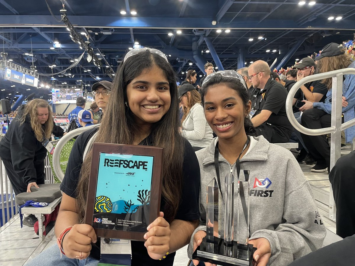 And with that, the 2025 FRC Reefscape Season comes to an end!

This past week, YETI was so grateful to attend the FIRST World Championship in Houston, Texas.

See you all next year as we cannot wait to play in the 2026 game: Rebuilt! 🩵🤍💙❤️