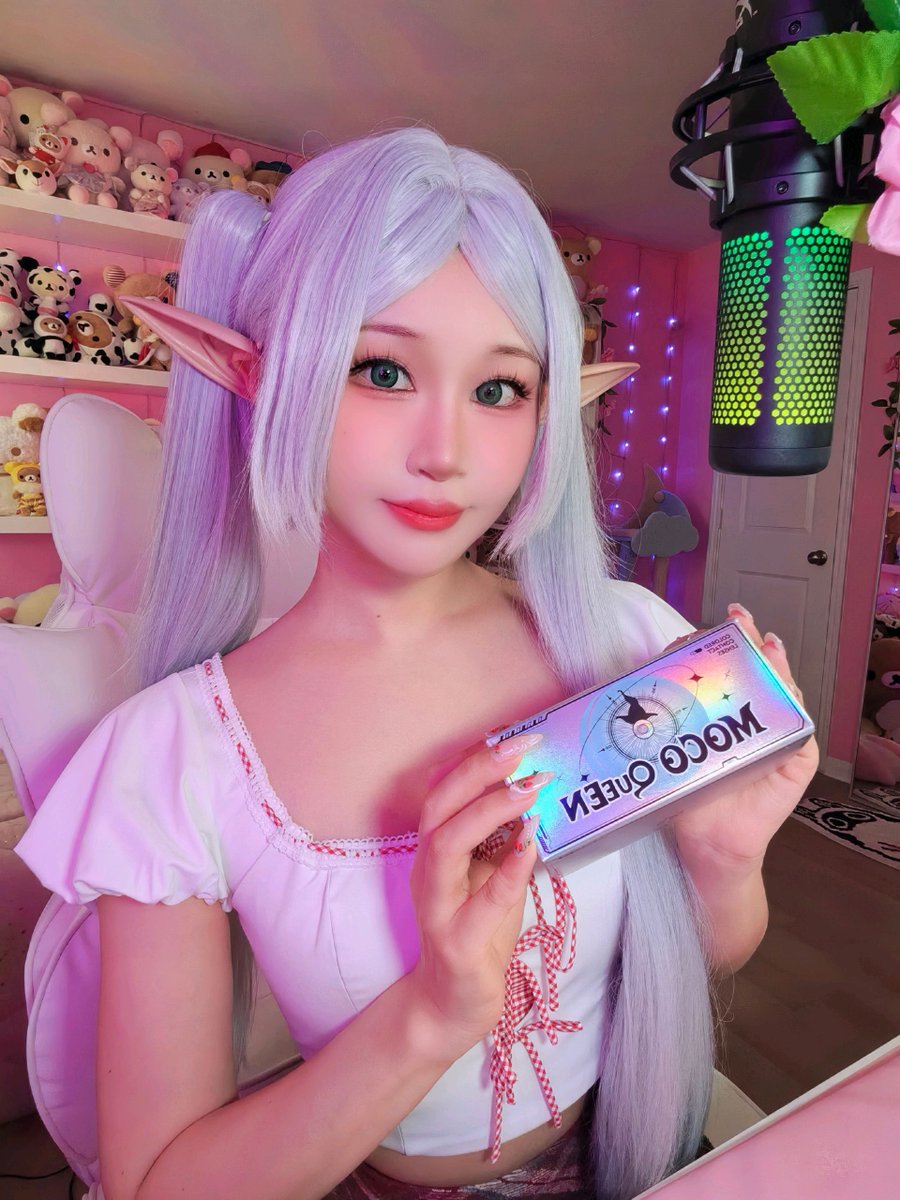 jennybellycos's tweet image. ✨New video alert! Check out my latest unboxing on YouTube! Huge thanks to @moco_queen for these amazing green lenses—perfect for my Frieren cosplay! 💚👁️ Use code JENNYBELLY for an exclusive discount #Cosplay #UnboxingFun #Frieren