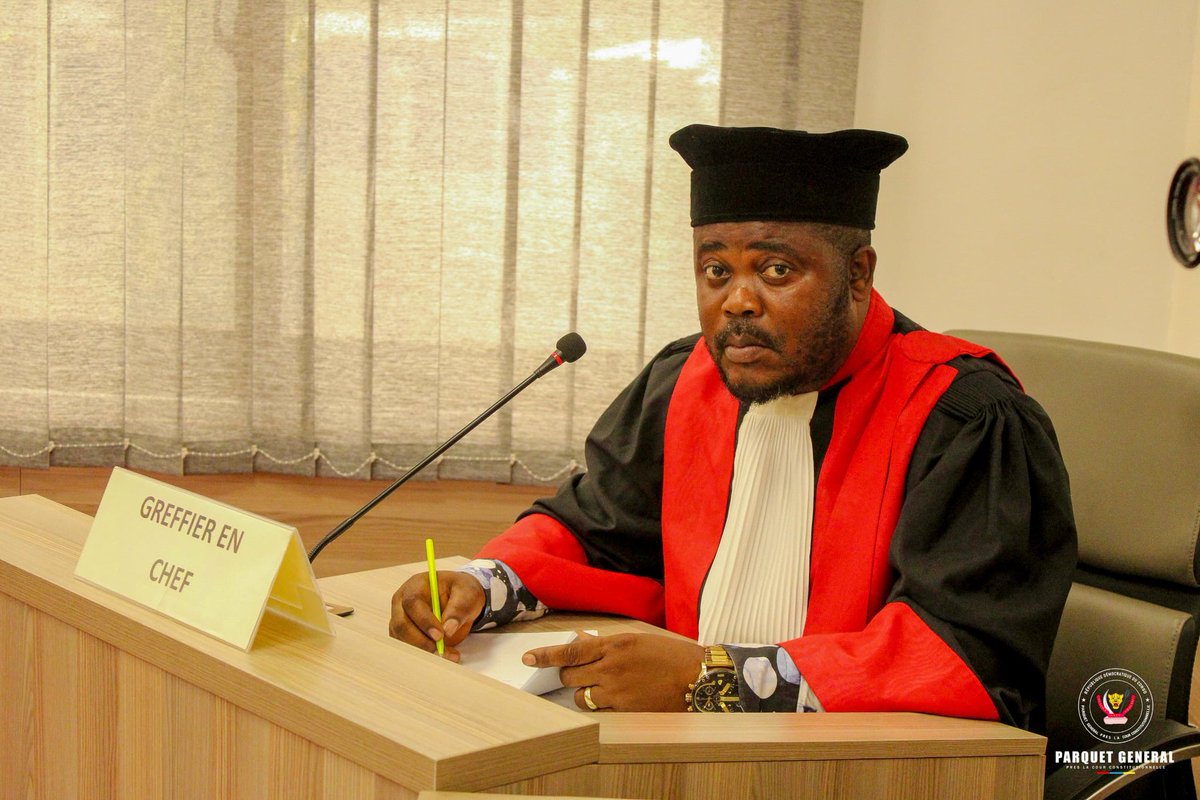 Parquet Général près la Cour Constitutionnelle RDC tweet media