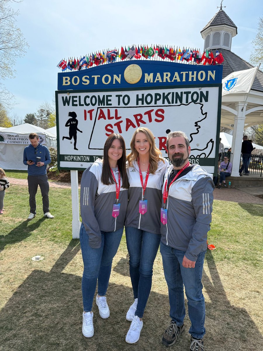 There’s nothing like the #BostonMarathon 💛💙

Blessed to cover the marathon another year, sharing some incredible athletes’ stories!

Couldn’t have survived w/out <a href="/WPRI12Photogs/">WPRI12Photogs</a> Justin &amp; <a href="/meldasilva9/">Melanie DaSilva</a> - who made a nearly 14-hr workday fly by! <a href="/wpri12/">WPRI 12</a>

wpri.com/sports/boston-…