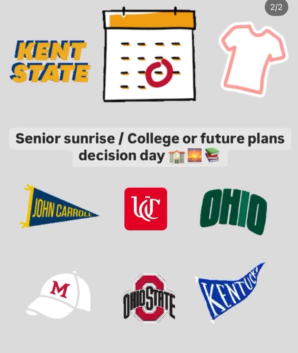 Seniors, let’s get together one more time before the festivities of graduation week! See you tomorrow morning bright &amp; early at The Vet! Wear gear that represents your future plans and bring blankets! 💚🖤🤍 <a href="/GreenmenNation/">AHS Student Section</a> #classof2025