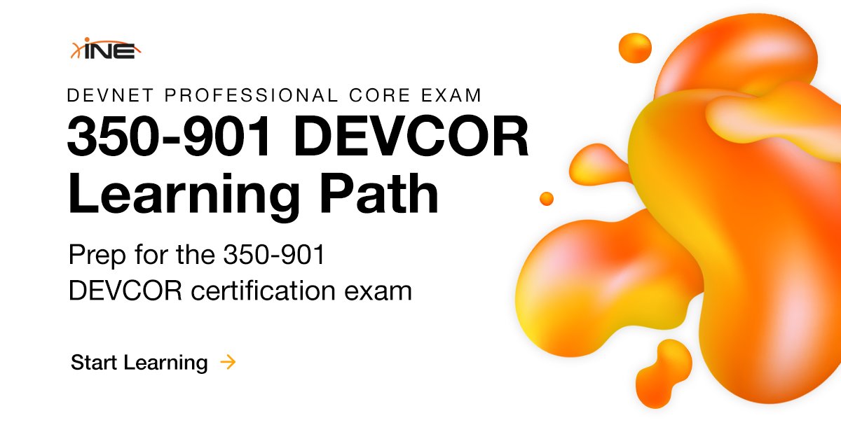 SecurityTube's tweet image. 🚨 New Learning Path just dropped!
Prep for Cisco’s 350-901 DEVCOR exam with hands-on courses in:
💻 Software Dev & Design
🔌 API Integration
📚 And more coming soon!
Build skills and get certified with INE.
🔗 bit.ly/42QArrP
#CiscoDevNet #DEVCOR #DevNetPro