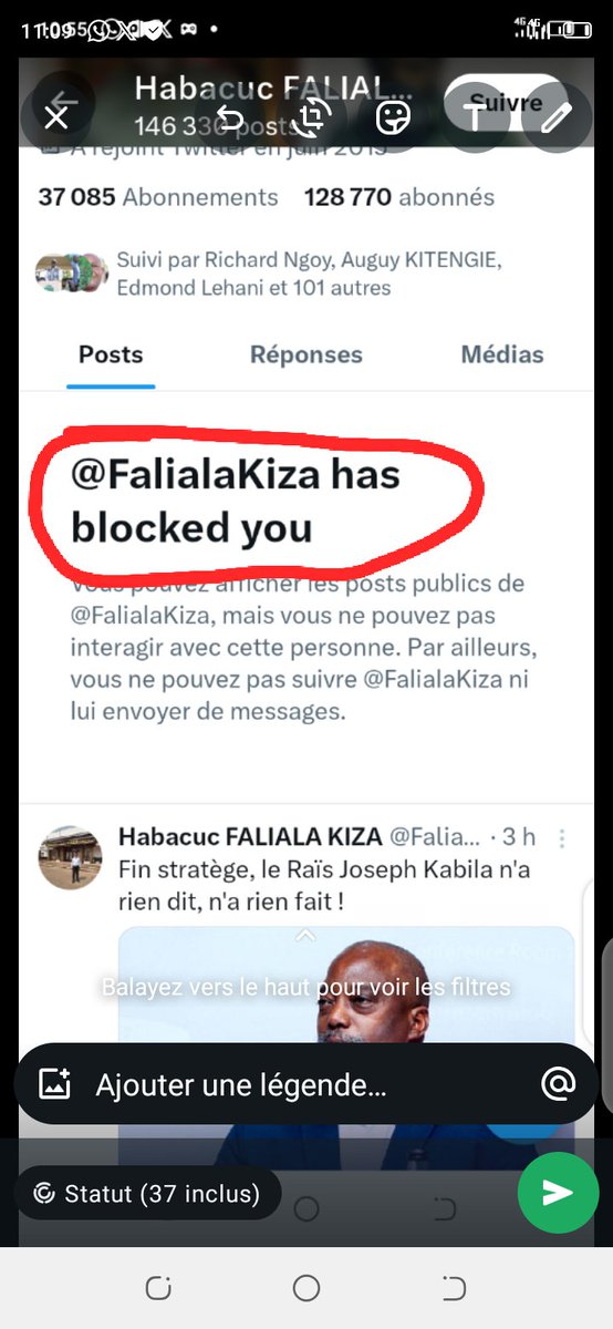 JosephMbom95001's tweet photo. Il a fuit 😂
Replis stratégique
Si vous lui voyez dites lui que
#Motema #mukuse neti shikito mwana mbandale 😂 https://t.co/PY5gAm3Rmi