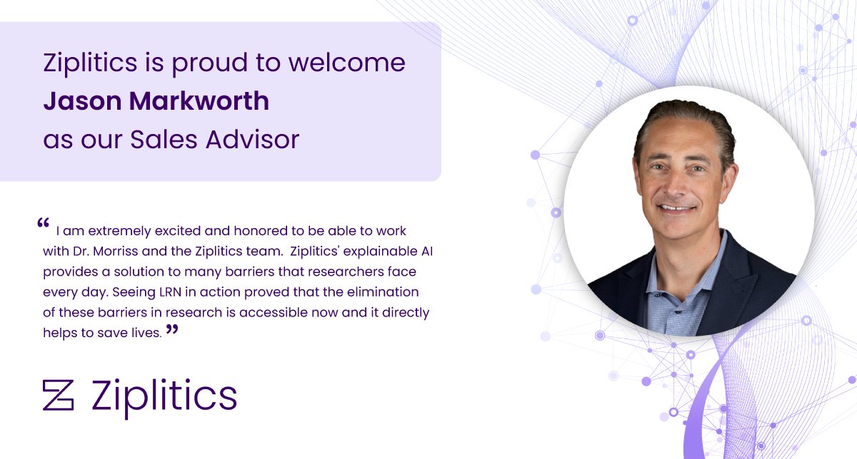 ziplitics's tweet photo. Ziplitics is proud to welcome Jason Markworth as our Sales Advisor. 🎉

Jason brings over 15 years of experience in clinical sales, leadership and customer engagement across #medicaldevices and #healthcare technologies. His background gives him a practical view of what matters most to researchers, and how evidence shapes the way decisions get made in healthcare worldwide.

After spending time with the team and seeing how LRN works, Jason will be helping us connect the dots between what researchers are capable of now and what’s possible when technology speeds up access to clinical evidence without cutting corners.

We’re glad to have Jason’s voice in the team as we continue building explainable AI (#XAI) solutions that meet the real-world needs of people saving lives in healthcare. 🤖🔬

#literaturereviews #AI #systematicreviews