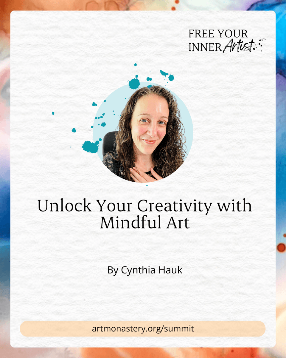 mcreativemuse's tweet image. Feeling stressed or creatively stuck? 🎨 Join me for a free online Creativity Summit (4/23-5/4) to help you tap into your creativity, dissolve blocks, and create with joy. 💜🌀summit.artmonastery.org/cynthia 

#Creativity #MindfulArt #freesummit #mindfulcreativemuse
