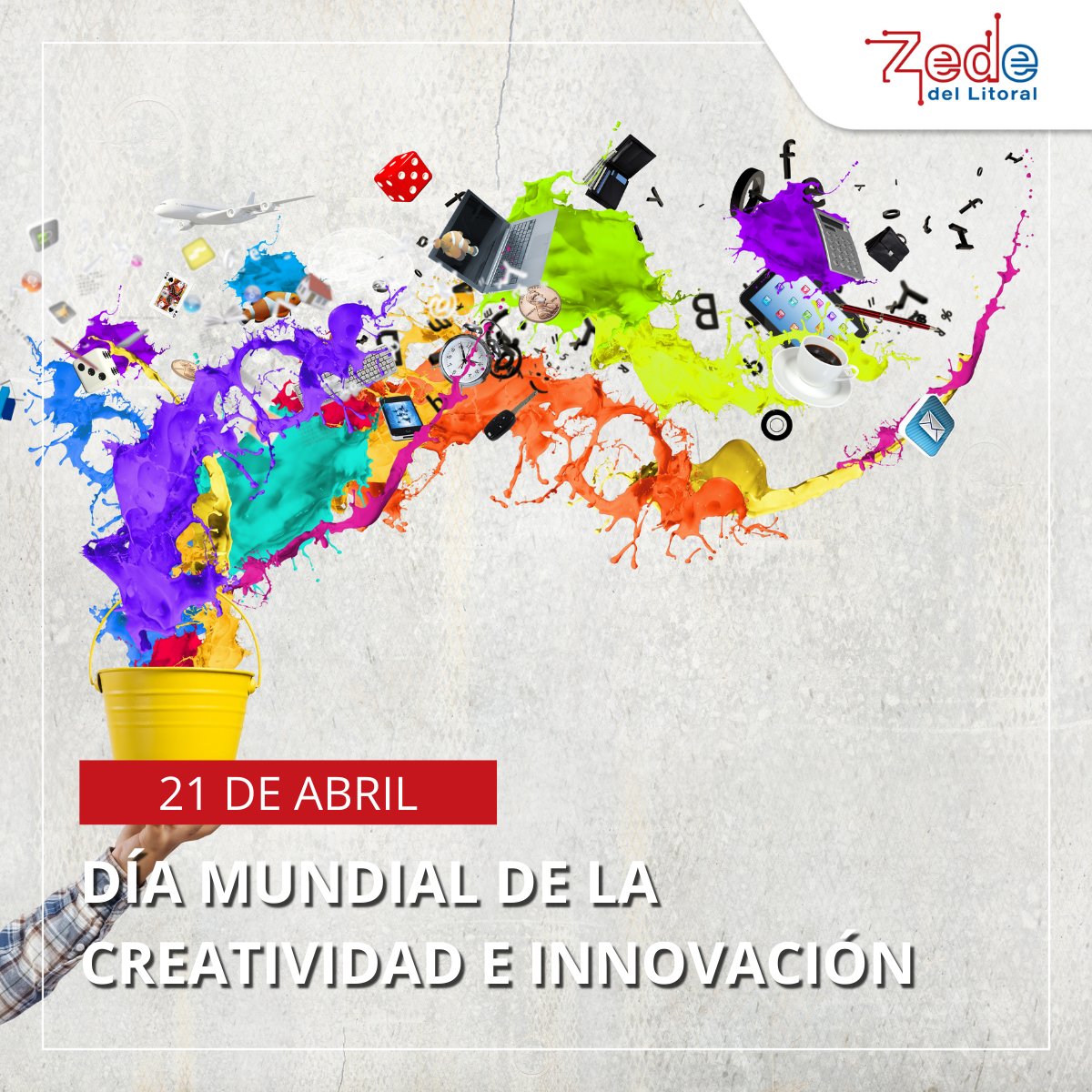 Hoy es el #DíaMundialDeLaCreatividad

La economía creativa incluye software, diseño, videojuegos y más. Esta aporta 3.1% del PIB global y genera $2.3 billones anuales.

En Zede del Litoral conectamos talento con tecnología.