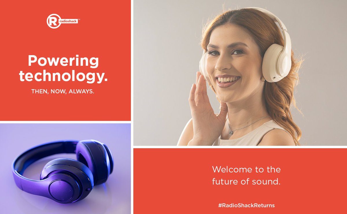 We’re back and louder than ever 🎧. Ready for what’s next?🔥👉 Find our latest innovations at radioshack.com. Powering technology. Then, now, always.
#Radioshack #RadioShackReturns