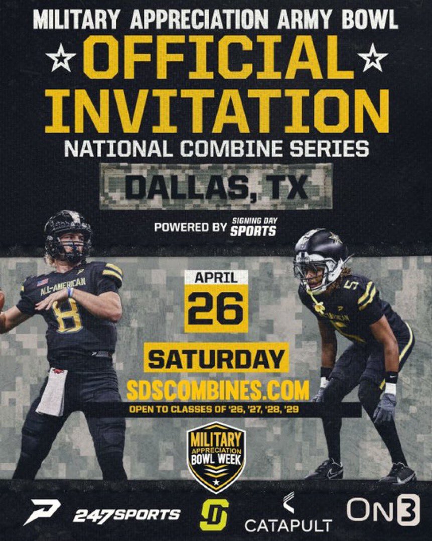 Adrian-Josiah Eguia (@ajeguia1010) on Twitter photo Thank you to <a href="/JeffHecklinski/">Jeff Hecklinski</a> and <a href="/SDSports/">Signing Day Sports</a> for the invite 🙏
<a href="/HolyCrossofSAFB/">Holy Cross of San Antonio Football</a> Thank you to <a href="/JeffHecklinski/">Jeff Hecklinski</a> and <a href="/SDSports/">Signing Day Sports</a> for the invite 🙏
<a href="/HolyCrossofSAFB/">Holy Cross of San Antonio Football</a>
