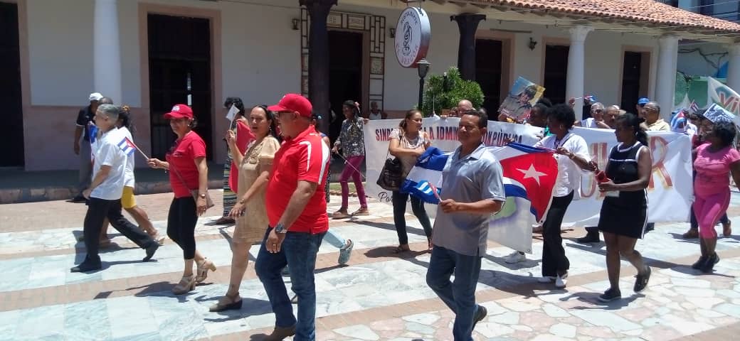 Realiza su Plenaria en saludo al #1Mayo el sindicato de la Administración Pública #IslaDeLaJuventud #SentirPinero #PorCubaJuntosCreamos