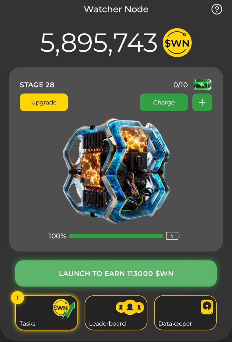 SayedAleey_02's tweet photo. $WN Launching Watcher Node to secure @DeNetPro storage network, live from Ohio! #Watchers Everywhere

Refferal : Hey! I'm earning passive crypto with Watcher Node - 3,000,000 users already in, wanna join? 👇🏻 https://t.co/oZMYOQF7sN… https://t.co/z9vmb64Daj