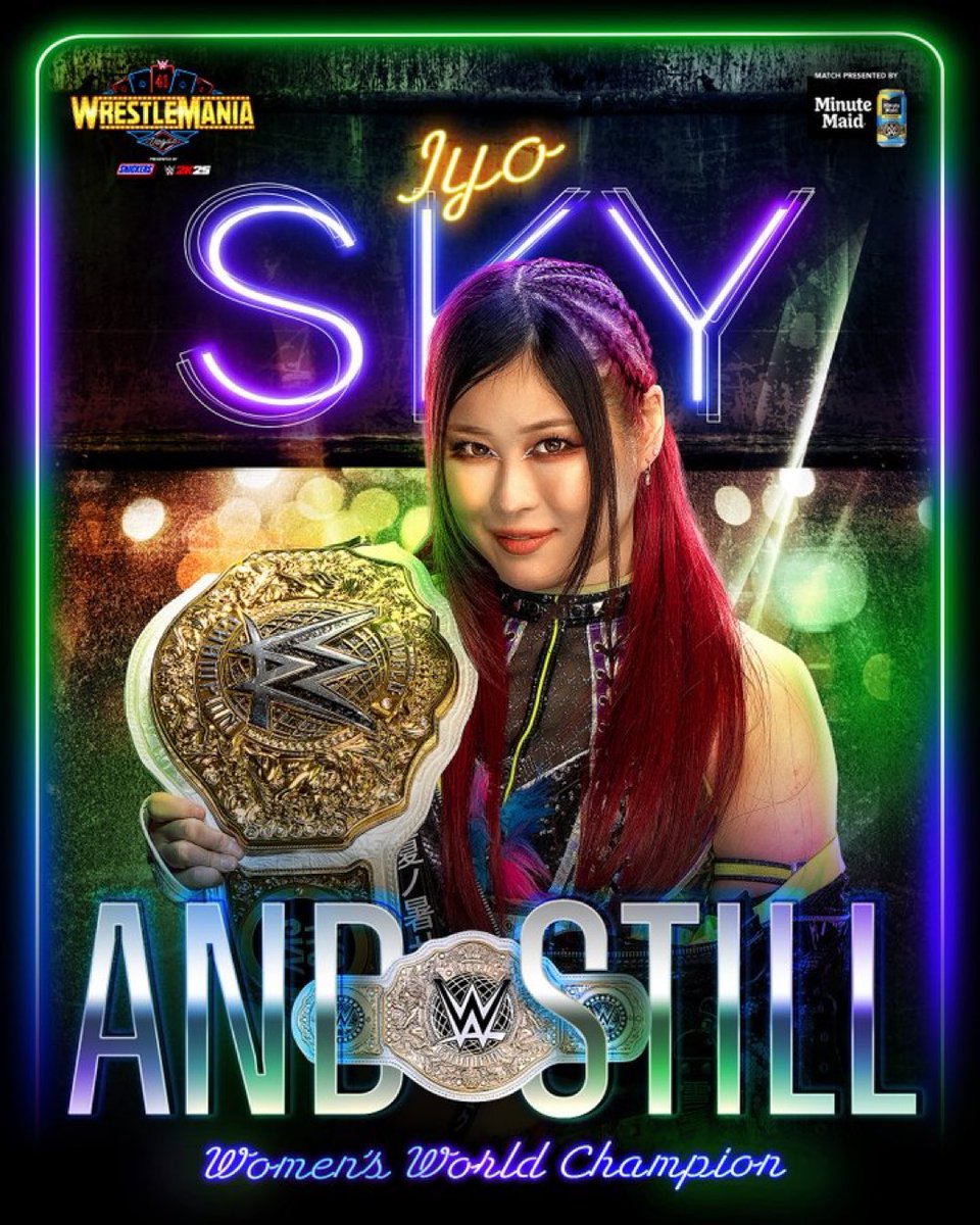 NOT @/WWE - Parody (@unmatchedwwe) on Twitter photo #IYOSKY rules at #WrestleMania !
#AndStill
<a href="/SoarAboveSkies/">Reigning supreme. ࿌ NOT @Iyo_SkyWWE.</a> <a href="/JaakunaTensai/">Genius of the Sky 紫雷イオNOT @Iyo_SkyWWE</a> <a href="/AHighFlyQueen/">• Genius of the SKY. !!!| NOT @Iyo_SkyWWE</a> <a href="/SkysInCTRL/">Mʀs WᴀʀGᴀᴍᴇs ↯ 𝐍𝐨𝐭 @IyoSky_WWE</a> #IYOSKY rules at #WrestleMania !
#AndStill
<a href="/SoarAboveSkies/">Reigning supreme. ࿌ NOT @Iyo_SkyWWE.</a> <a href="/JaakunaTensai/">Genius of the Sky 紫雷イオNOT @Iyo_SkyWWE</a> <a href="/AHighFlyQueen/">• Genius of the SKY. !!!| NOT @Iyo_SkyWWE</a> <a href="/SkysInCTRL/">Mʀs WᴀʀGᴀᴍᴇs ↯ 𝐍𝐨𝐭 @IyoSky_WWE</a>