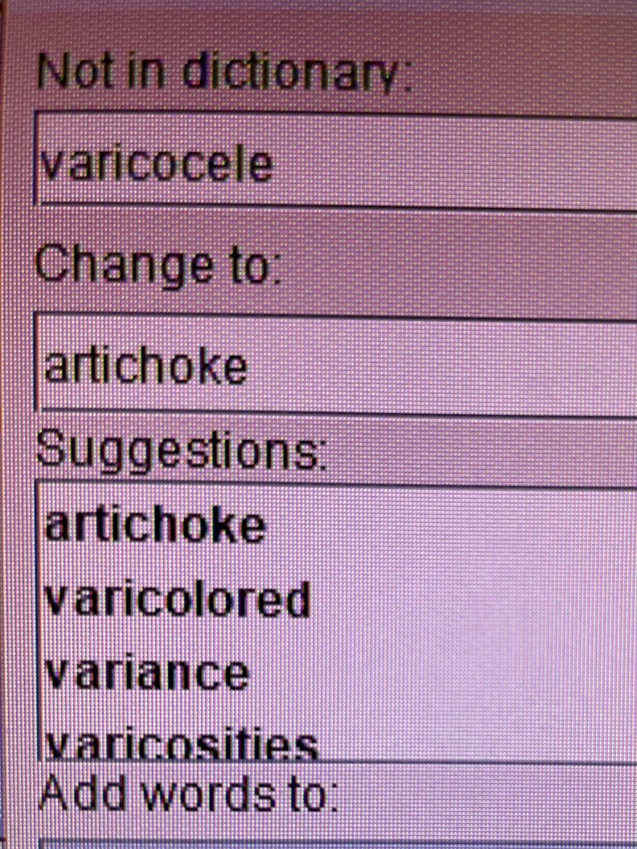 Thanks for that image, #spellcheck.