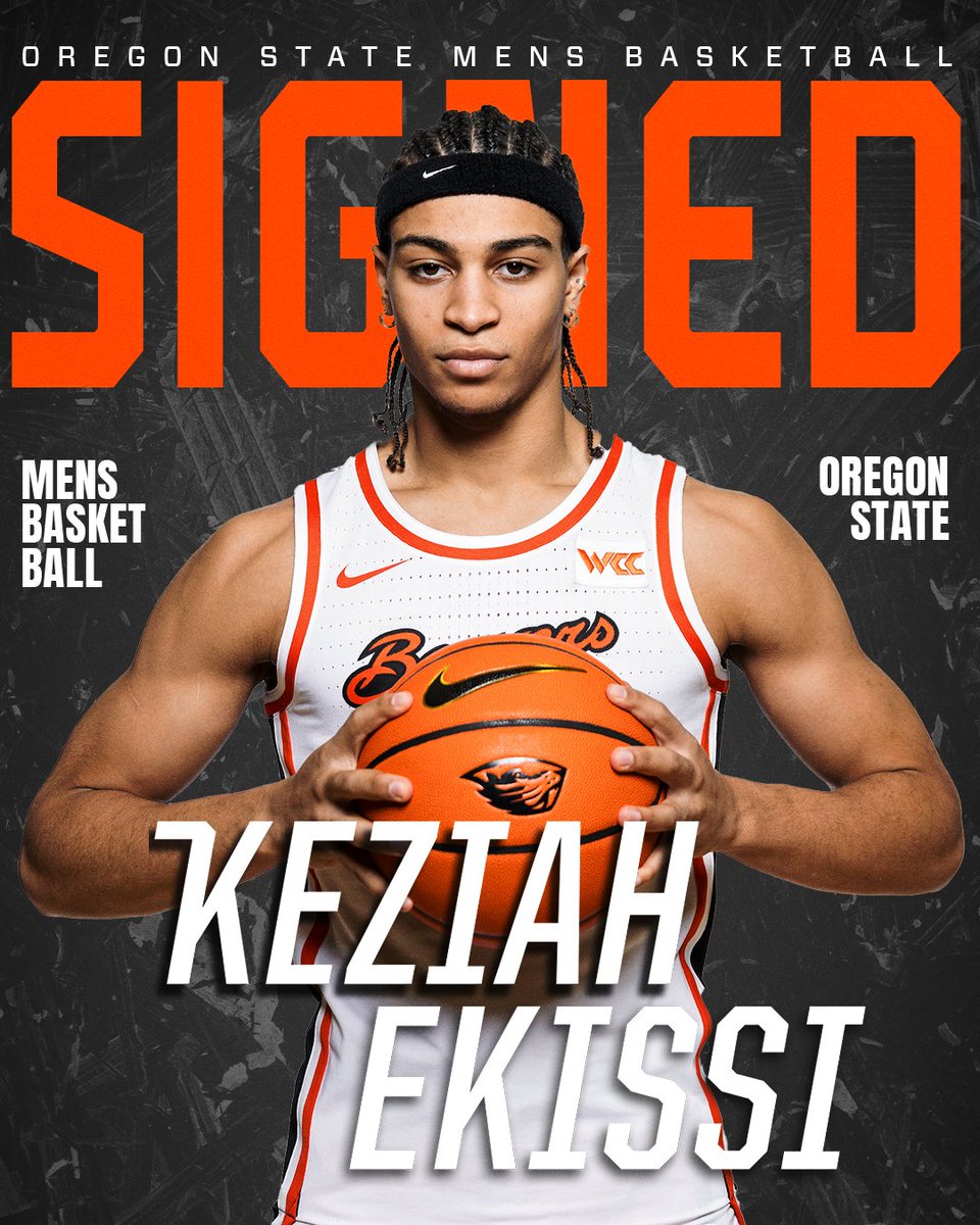 ✍️ 𝓞𝓕𝓕𝓘𝓒𝓘𝓐𝓛𝓛𝓨 𝓐 𝓑𝓔𝓐𝓥𝓔𝓡

Welcome to Beaver Nation Keziah Ekissi! 🦫🏀

#GoBeavs