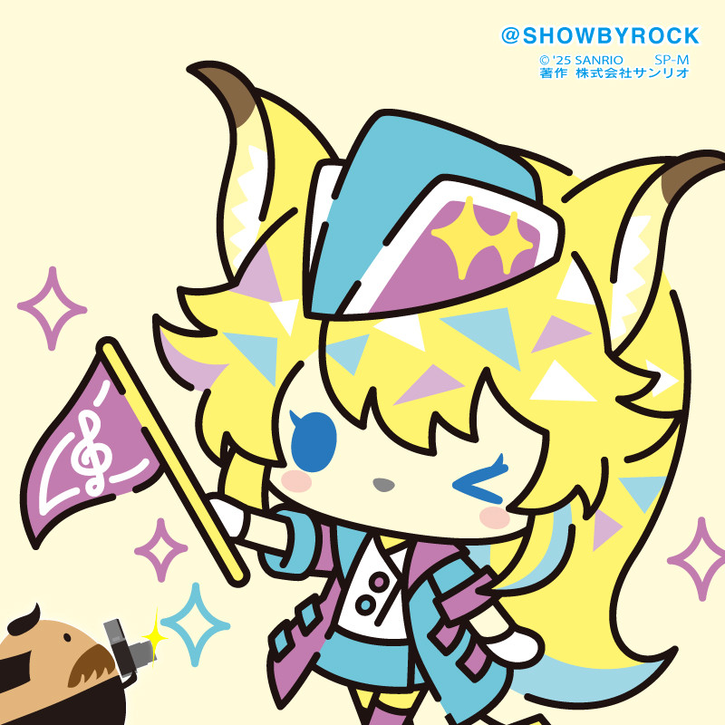 SHOWBYROCK's tweet photo. 「毎日投票ありがとう！みんなの情熱に、敬意を表するよ！ラストまで共に駆け抜けジャンプしよう！さあ！」
#サンリオキャラクター大賞 #SB69 
https://t.co/6Hkn8FAByu https://t.co/ya3Rzhz4g3