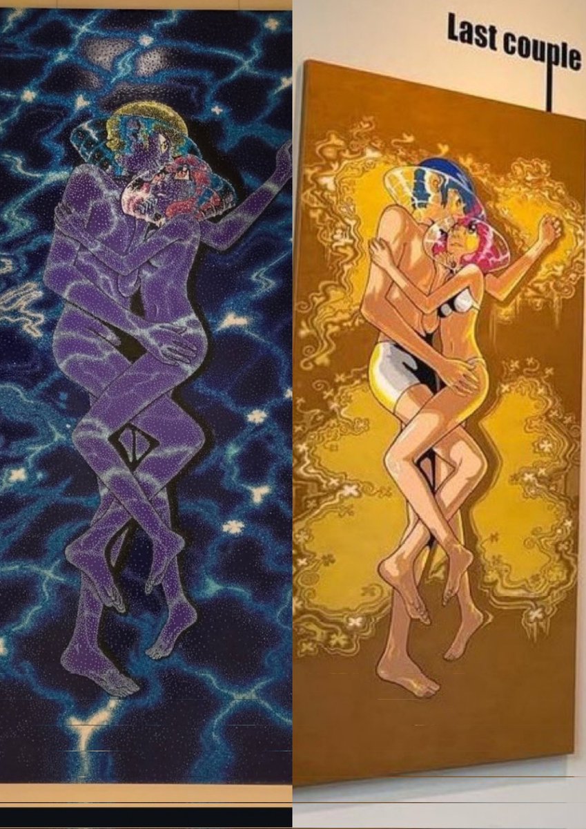 ジンくんがキアン84からもらった絵について説明をしてくれてるアミさん