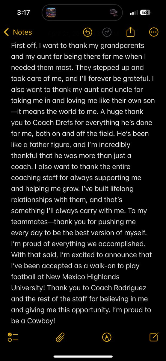Isaiah Venegas (@isaiahvenegas60) on Twitter photo I'm extremely thrilled to announce I am walking on at <a href="/NMHUFootball/">NMHU Football</a>!! I'm grateful for this opportunity and cannot wait to get to work!!
<a href="/CoachRRod70/">Robert Rodriguez</a> <a href="/CoachCiscoAHS/">AJ Cisco</a> <a href="/CoachKyleShoot/">Coach Haynie</a> <a href="/CoachDrefs/">Coach Austin Drefs</a> <a href="/ScottSing82/">Scott Singleton</a> <a href="/AaronCisco4/">Aaron Cisco</a> <a href="/_BrettyB/">Brett Baldwin</a> I'm extremely thrilled to announce I am walking on at <a href="/NMHUFootball/">NMHU Football</a>!! I'm grateful for this opportunity and cannot wait to get to work!!
<a href="/CoachRRod70/">Robert Rodriguez</a> <a href="/CoachCiscoAHS/">AJ Cisco</a> <a href="/CoachKyleShoot/">Coach Haynie</a> <a href="/CoachDrefs/">Coach Austin Drefs</a> <a href="/ScottSing82/">Scott Singleton</a> <a href="/AaronCisco4/">Aaron Cisco</a> <a href="/_BrettyB/">Brett Baldwin</a>