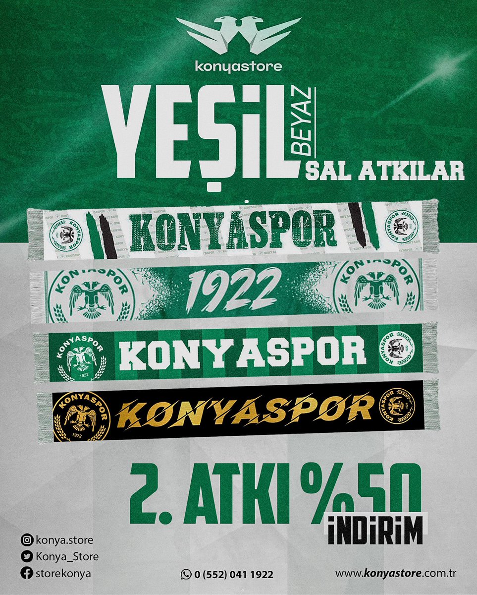 Şehrin sesi tribünden yükselecek.
Atkını al, bu hikâyenin bir parçası ol. 💚🤍