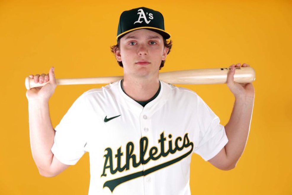 Nick Kurtz is getting called up to the Athletics!

AAA Stats:
20 G, .321/.385/.655 - 1.040 OPS, 7 HR, 24 RBI 🔥

Only took him 32 minor league games to reach the MLB 🤯