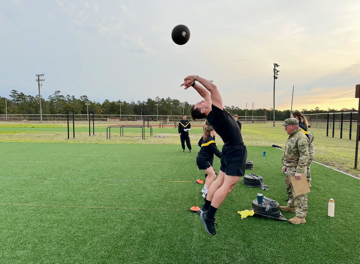 EODHappyCaptain's tweet image. The Standing Power Throw is dead. The remaining 5 events will become the Army Fitness Test (AFT). It will become the test of record on 1 June 2025. 

For the 21 Combat Specialities, there will be a sex-neutral, age normed standard. Soldiers must score a 350, with a minimum of 60…