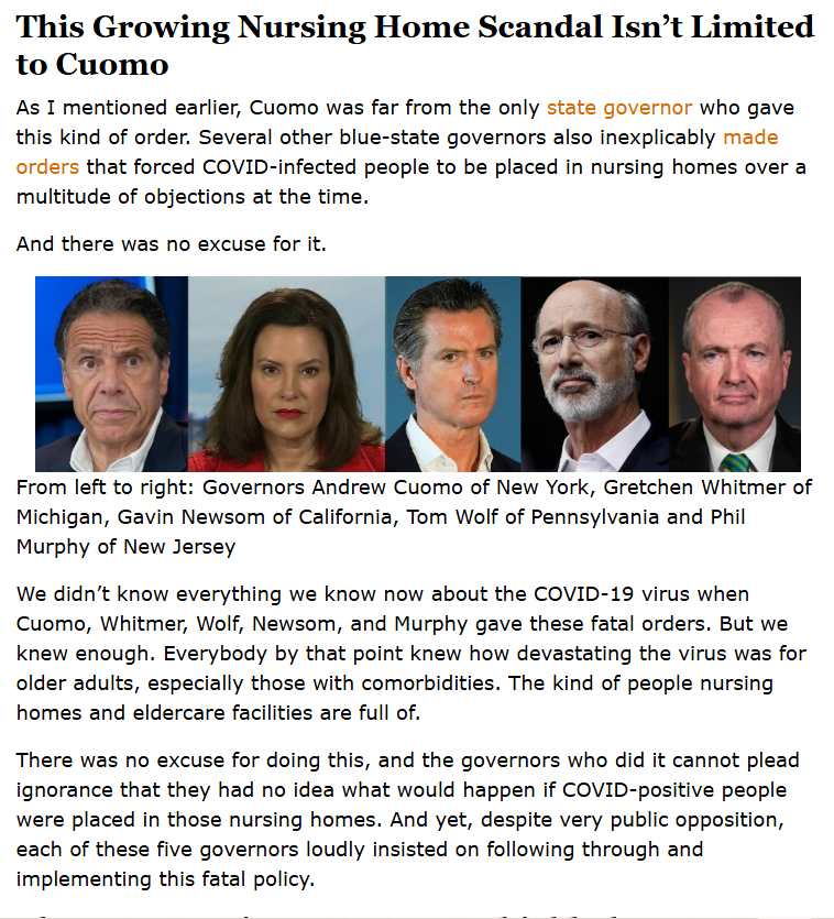 He won't be the only one referred for prosecution. 

This was PUBLIC POLICY. They OPENLY AND VERY PUBLICLY DID THIS, issuing OFFICIAL DIRECTIVES. 

They can't say they didn't do it, or people misunderstood.

In case you're wondering why Gretchen the Witch was in the WH last week