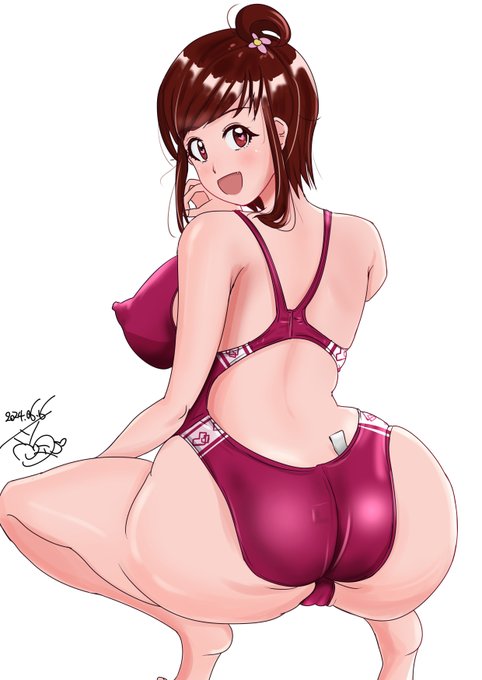 #あなたのデカ尻作品を見せてください
おhanaちゃんはヒップ120㎝の設定です 